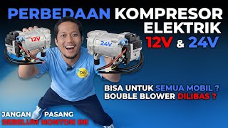 DIFFERENCES BETWEEN 12V AND 24V ELECTRIC COMPRESSORS, DON'T INSTALL THEM WRONG!!