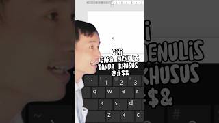 Aha, Teryata Gini Cara Menulis Karakter Khusus Di Pc