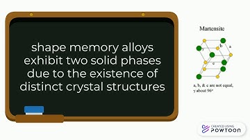 Shape Memory Alloys