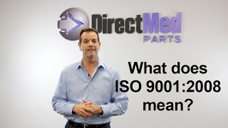 What does ISO 9001:2008 mean?