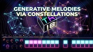 Creating drum & melodic patterns, playing with rhythmic harmony and macros