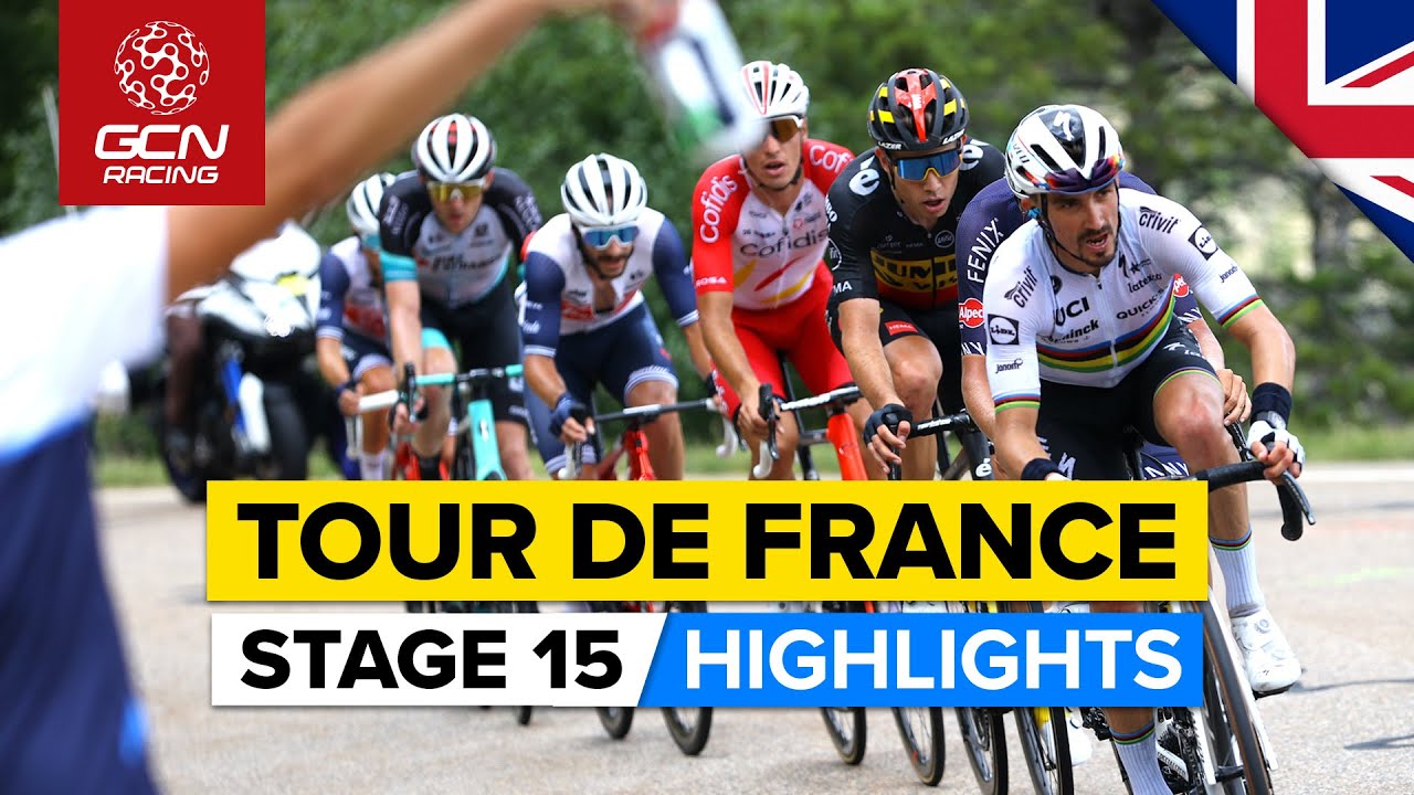 Tour de France 2021 Stage 15 Highlights Climbers Do Battle In The Pyrenees