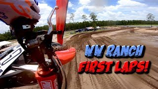 First Laps: WW Ranch Pro National Press Day OnBoard