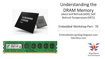 DRAM Memory || Auto Self Refresh (ASR) in DDR || DRAM Memory tutorial || Embedded Workshop - Part 70