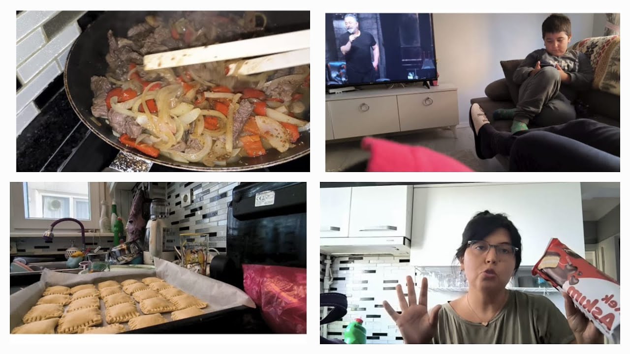 İSTANBULDA KAR-HER KIZ ANNESİNE BENZER-YILIN İLK MARKET ALIŞVERİŞİ-