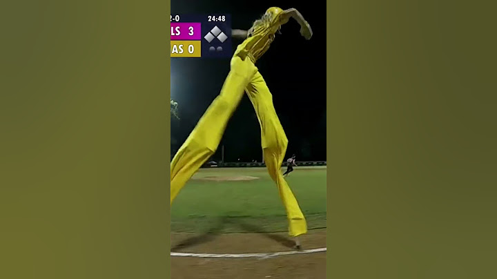 Batter Wearing Stilts Gets his FIRST Hit