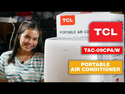 TCL TAC-09CPA/W Portable Aircon 1HP Unboxing │Water Snake 101