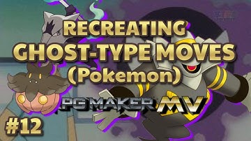 RPG Maker MV Tutorial: Recreating (3) Ghost-Type Moves (Pokemon - Yanfly