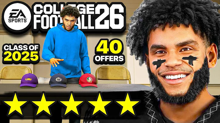 I Created The GREATEST High School Player EVER! (CFB 26 ROAD TO GLORY EP. 1)