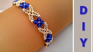 Unique design bracelet//  DIY women bracelet// Easy beading//