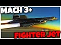 Ksp 2  making the fastest fighter ever with working missiles  yf12 and aim47 recreation