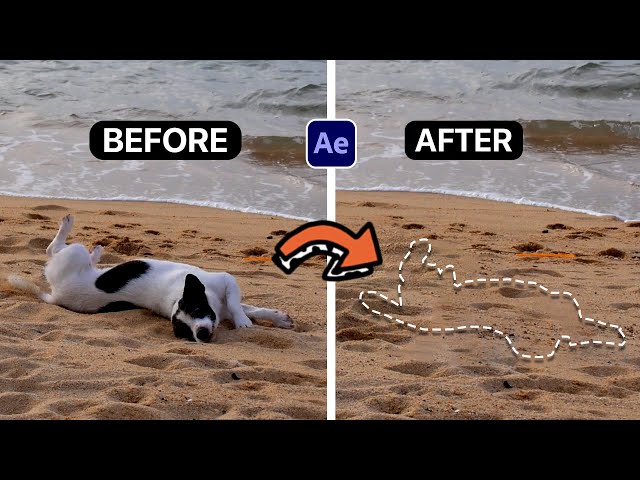 Removing Objects From Video in After Effects | Quick & Easy Tutorial! class=