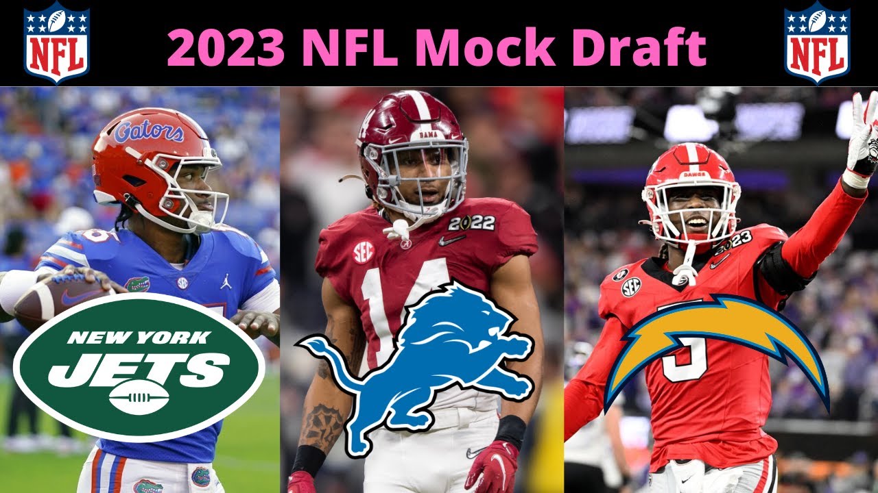 2023 NFL Mock Draft | New York Jets Get New Franchise QB?! - YouTube