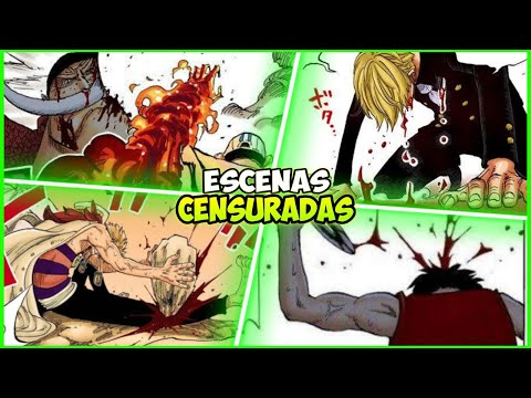 Escenas del Manga que fueron CENSURADAS en el Anime | One Piece 2021