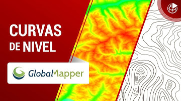 Crea curvas de nivel con Global Mapper