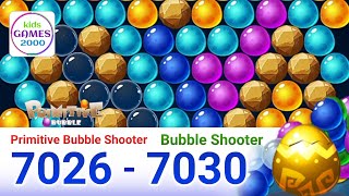Primitive Bubble - Bubble Shooter.level 7026-7030