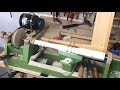 Building a wooden lathe