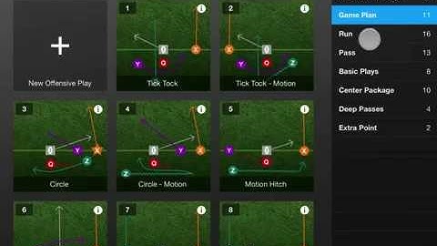 iPad V3.0 - Go Pro - Flag Football Playmaker iPad App Tutorial
