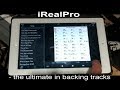 iRealPro - quick and easy BACKING TRACKS !!