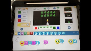 ScratchJr Space Invaders Shooting Game made on the iPad