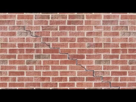 वीडियो: ईंट के घर की दीवार में दरार की मरम्मत कैसे करें? एक ईंट की संरचना में दरार पड़ने पर एक पेंच कैसे बनाया जाए, कैसे कसें?