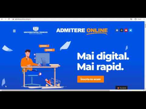 Ghid inscriere online - FII UTCLUJ