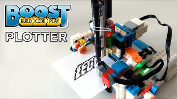 This LEGO BOOST Plotter can draw anything!