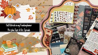 Fall refresh & Pre-plan Sept, Oct /Planner setup / Planner refresh/ Preplan Video