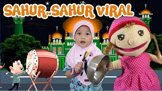 LAGU ANAK AYO KITA SAHUR - AYASHA DAN BONEKA LUCU