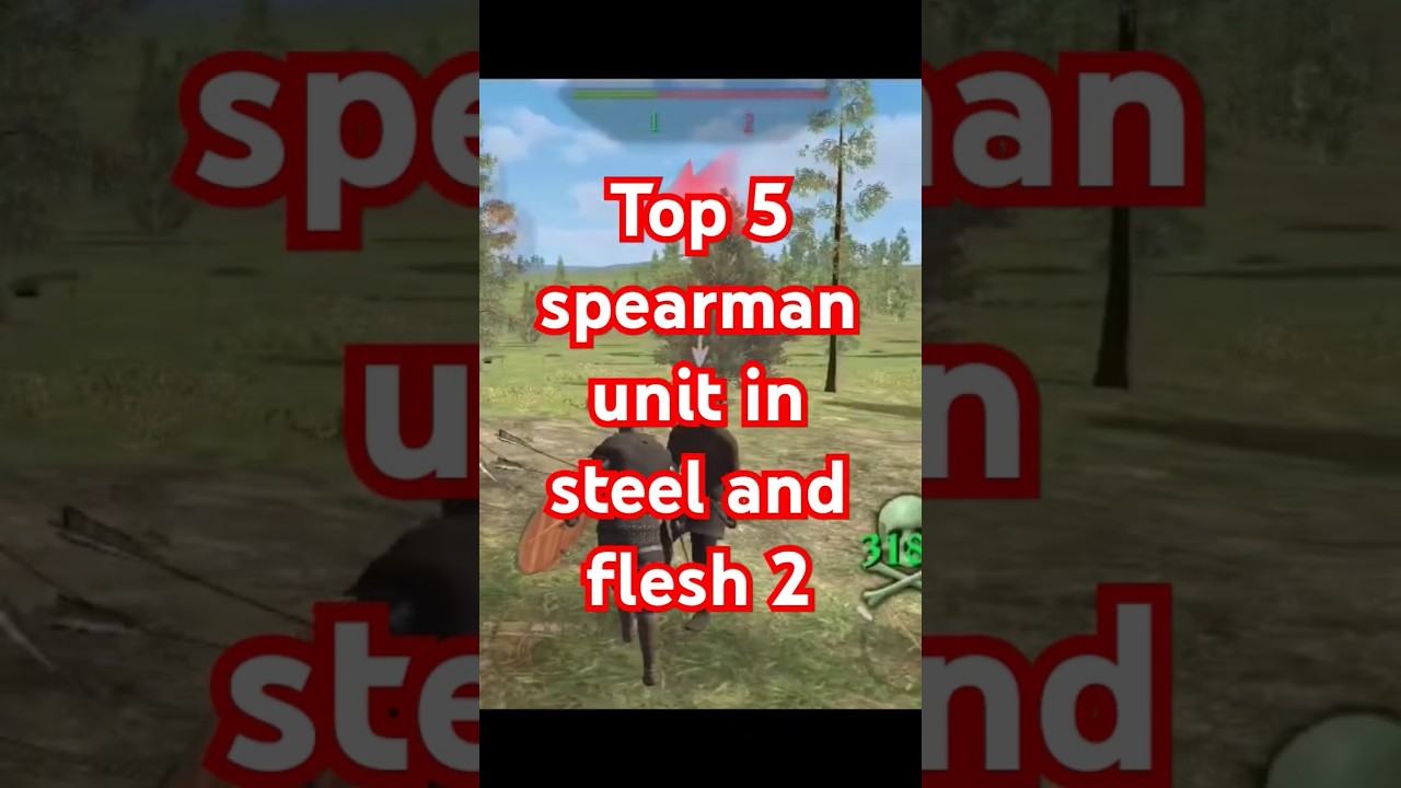 Top 5 Spearman Unit in steel and flesh 2 