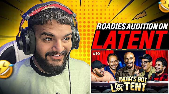 INDIA'S GOT LATENT | EP 10 ft. Raghu Ram @tanmaybhat | Reaction