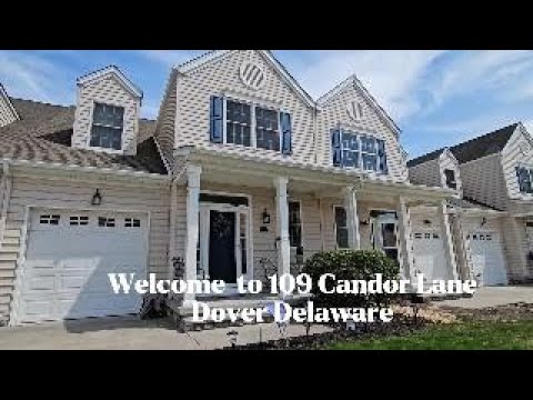 109 Candor Lane, Dover, DE home video tour