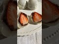 Japanese strawberry daifuku mochi recipe  shorts