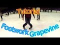 Freestyle Ice Skating: Footwork and Grapevine Tutorial