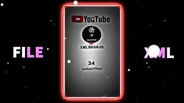 100 SUBSCRIBE EDITING 💫THANKS FOR YOU💥 TENDING XML 🌸ALIGHT MOTION EDITING 🥀XML BHAIRAB #xml project#