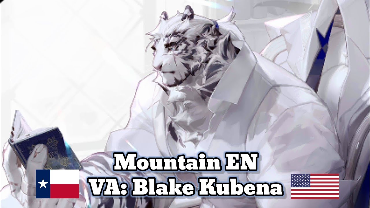 [Arknights] Mountain's voice lines - English showcase