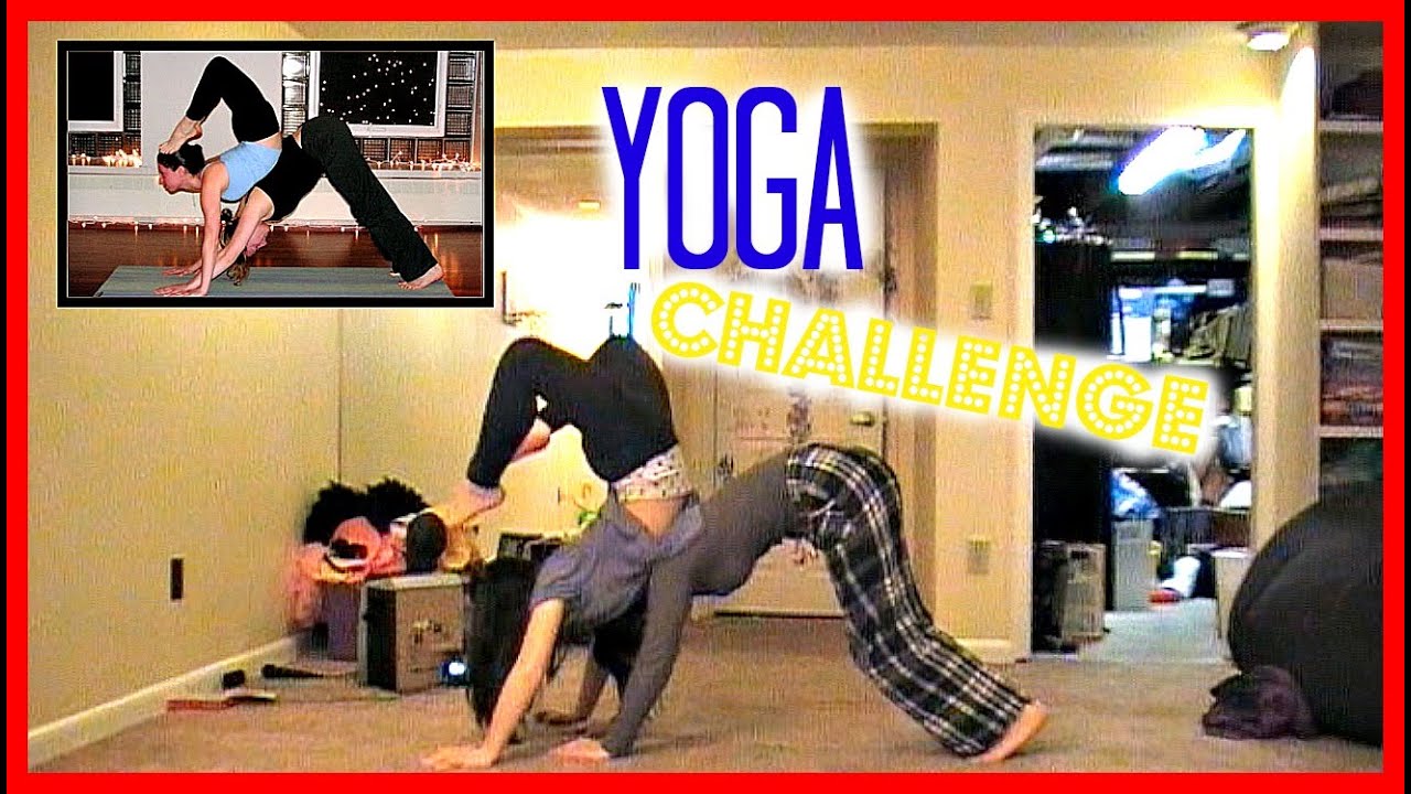 FUNNIEST YOGA CHALLENGE EVER YouTube