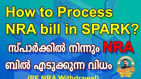How to Process NRA bill in SPARK?