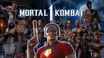 Peacemaker vs All Characters with Intro Dialogues | Mortal Kombat 1 (4k 60fps)