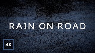GENTLE RAIN on Road for Deep Sleep \& End Insomnia | Gentle Rain to Study or Relax