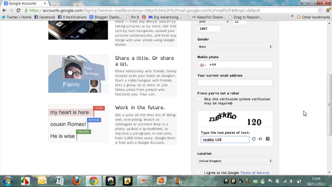 How to set up a gmail email address youtube