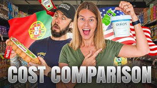 Portugal vs USA - Grocery Store & Cost Comparison - 2025