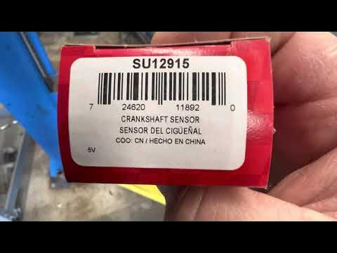 2009 Honda accord, crankshaft position sensor replacement - YouTube