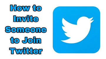 How to Invite Someone to Join Twitter || How to Invite Twitter to friends