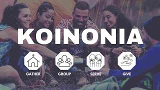 Messages 1 August 14, 2022 .... Koinonia … Community Life ... With Scott Veroneau