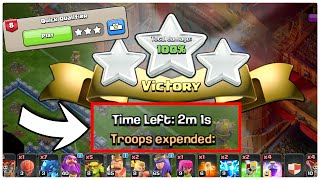 Easily 3 star Quick Qualifier Challenge. Clash of Clans....