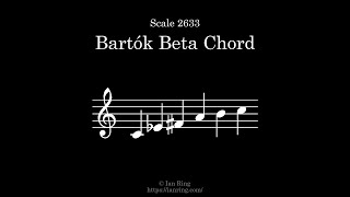 Scale 2633: Bartók Beta Chord