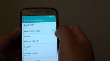 Samsung Galaxy S7: How to Enable / Disable Vibration While Phone is Ringing