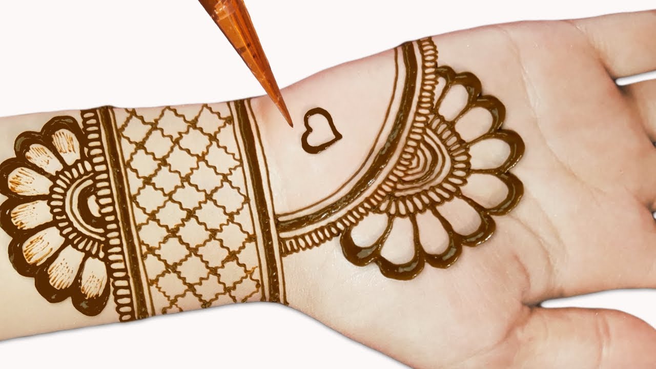 Simple And Beautiful Mehandi Designs Mescar Innovations2019 Org