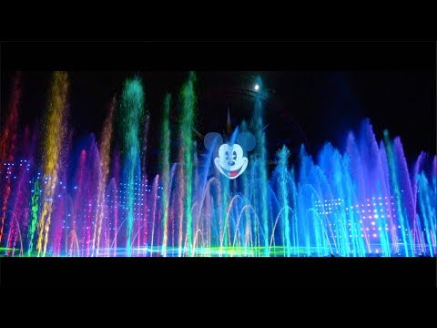 Video: Beobachten von World of Color bei Disney California Adventure